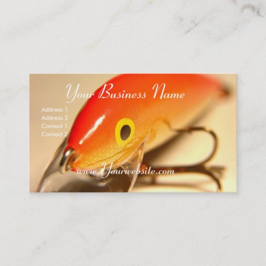 Viskaart Visitekaartje (Voorkant)