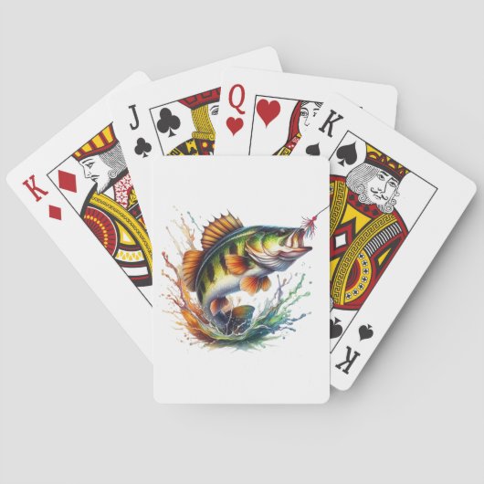 Viskaarten Pokerkaarten (Achterkant)