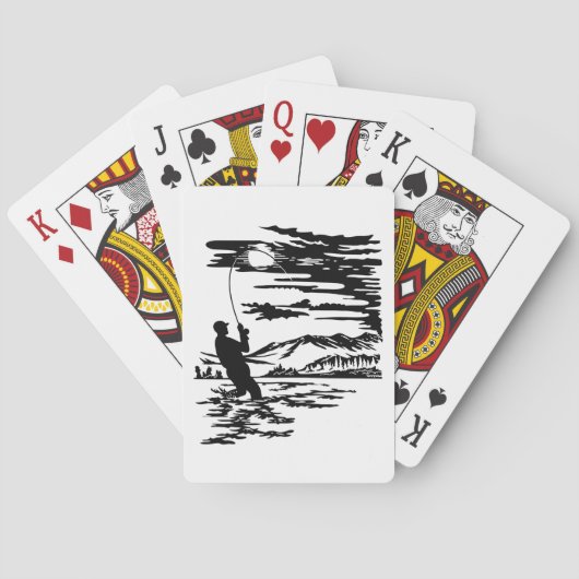 Viskaarten Pokerkaarten (Achterkant)