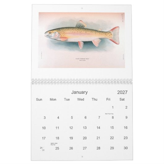 Viskalender, vers en zout kalender (Jan 2027)
