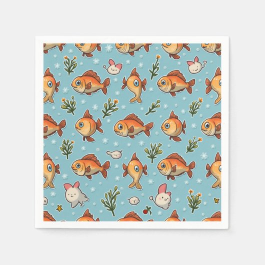 viskarakter servet (Voorkant)