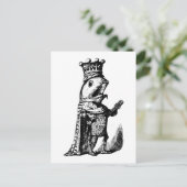 Viskoning Briefkaart (Staand voorkant)