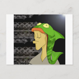 viskop briefkaart