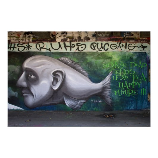 viskop poster (Voorkant)