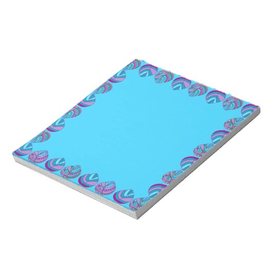 Viskopbladeren Aqua Multi Notitieblok (Linkerzijde)