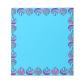 Viskopbladeren Aqua Multi Notitieblok (Voorkant)