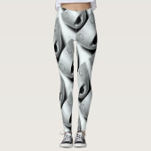 viskopgrijs leggings (Voorkant)