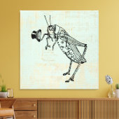  viskunst canvas afdruk (Insitu (Woonkamer))