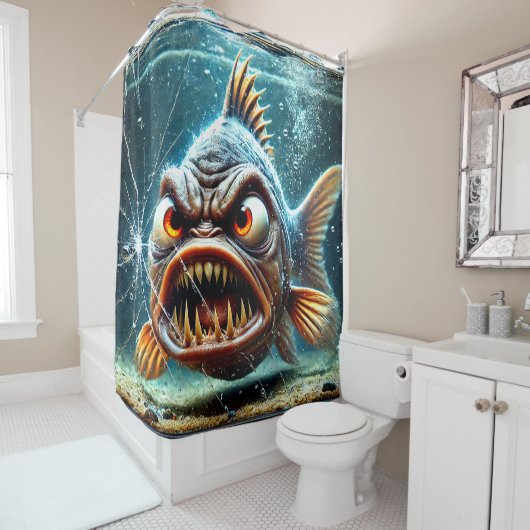 Viskunst Douchegordijn (In situ)