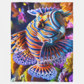 Viskunst Fleece Deken (Voorkant)