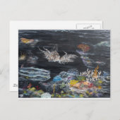 Viskunst op briefkaart (Voorkant / Achterkant)