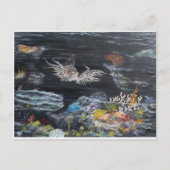 Viskunst op briefkaart (Voorkant)