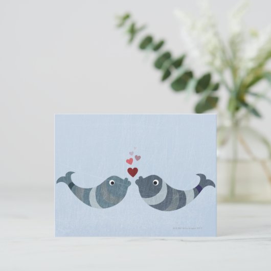 Viskus Briefkaart (Staand voorkant)