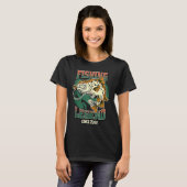 Vislegend Forel Baars Visser Sinds 2000 De T-shirt (Voorkant volledig)