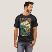 Vislegend Snoekbaars Visser Sinds 1976 De T-shirt (Voorkant volledig)