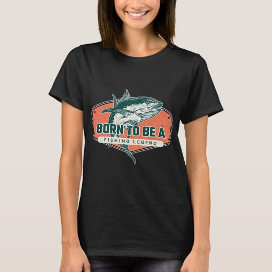 Vislegende Grafisch Werk T-shirt (Voorkant)