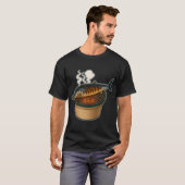 Visleven - Houtskool Geroosterde Stille Oceaansaur T-shirt (Voorkant volledig)