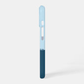 Visliefhebber, blauw iPhone 16 hoesje (Linkerkant)
