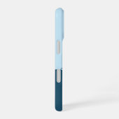 Visliefhebber, blauw iPhone 16 hoesje (Rechterkant)