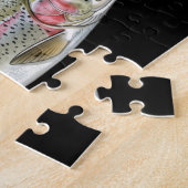 Visliefhebber – Forel Vissen Ontwerp Legpuzzel (Zijkant)