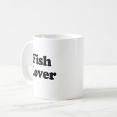 Visliefhebber Koffiemok (Voorkant links)