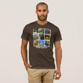 Visliefhebber Raster T-shirt (Voorkant volledig)