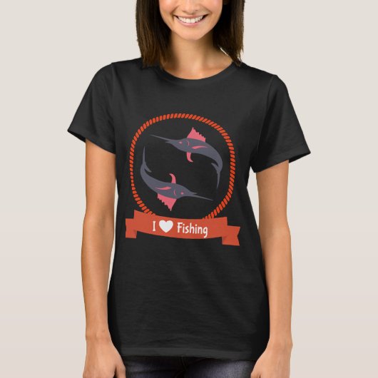 visliefhebber t-shirt (Voorkant)