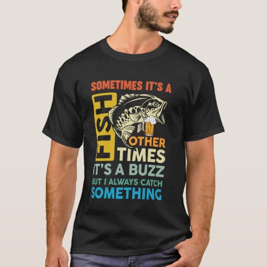 Visliefhebber vangst t-shirt (Voorkant)
