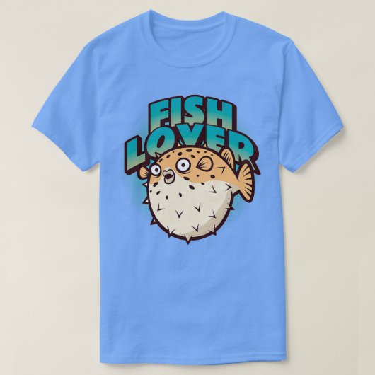 Vislover T-shirt (Design voorkant)