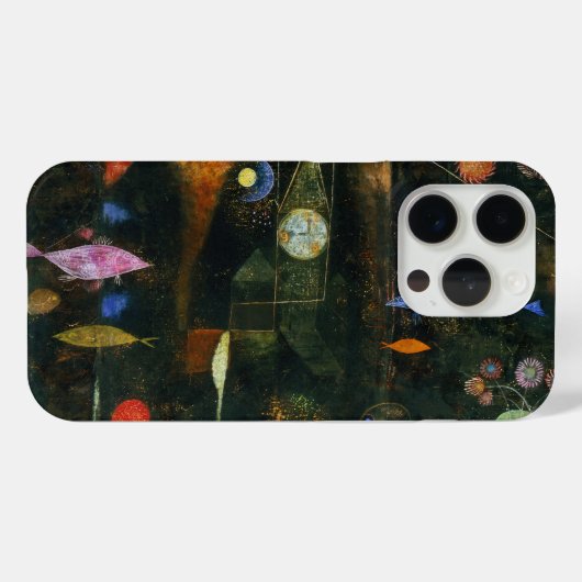 Vismagie, Paul Klee Abstracte kunst Case-Mate iPhone Case (Achterkant (horizontaal))