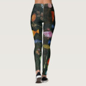 Vismagie, Paul Klee Abstracte kunst Leggings (Achterkant)