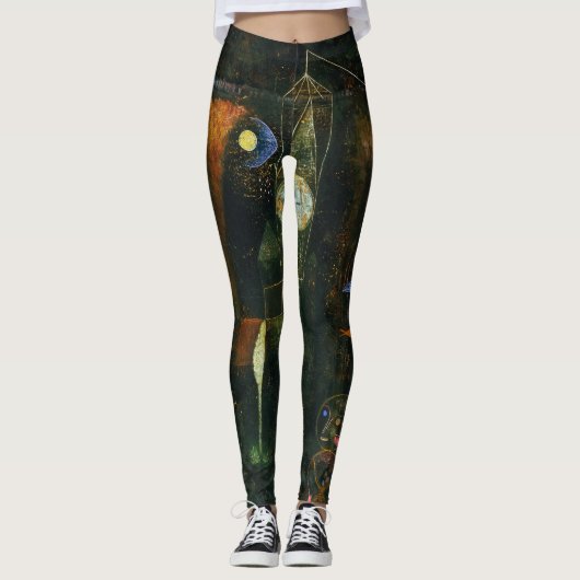 Vismagie, Paul Klee Abstracte kunst Leggings (Voorkant)