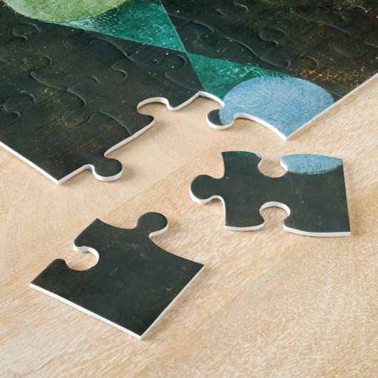 Vismagie, Paul Klee Abstracte kunst Legpuzzel (Zijkant)