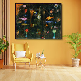 Vismagie, Paul Klee Abstracte kunst Poster