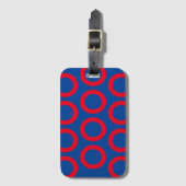 Visman Donut Phish Ontwerp Bagage Label (Voorkant (verticaal))