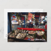Vismarkt - Istanbul Briefkaart (Voorkant / Achterkant)