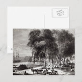 Vismarkt, Paramribo Briefkaart (Voorkant / Achterkant)