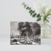 Vismarkt, Paramribo Briefkaart (Staand voorkant)
