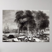 Vismarkt, Paramribo Poster (Voorkant)