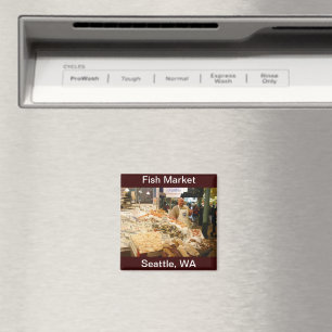 Vismarkt Seattle Washington Magneet