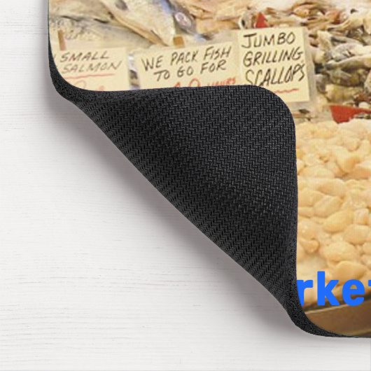 Vismarkt Seattle Washington Muismat (Hoek)