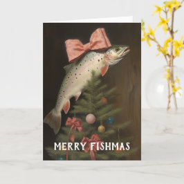 Vismas Boom Kerstkaart Kaart