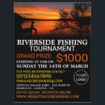 Vismeerlandschap, visserijtoernooi-evenement flyer<br><div class="desc">Vismeerlandschap,  visserijtoernooi-evenement reclameflyers door The Business Card Store.</div>