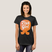 Vismeisje Badge T-shirt (Voorkant volledig)