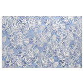 vismirageblauw stof (Fat Quarter)