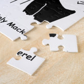 Vismonger biedt Vicar Heilige Makreel Cartoon Legpuzzel (Zijkant)