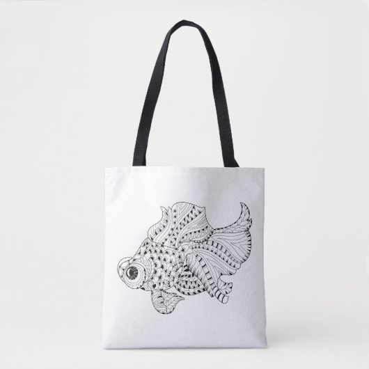 vismonster 2 tote bag (Voorkant)