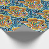 vismozaïek cadeaupapier (Hoek)