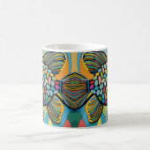 vismozaïek koffiemok (Center)