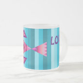 VISMUG VOOR DE LIEFDE MATGLAS KOFFIEMOK (Voorkant rechts)